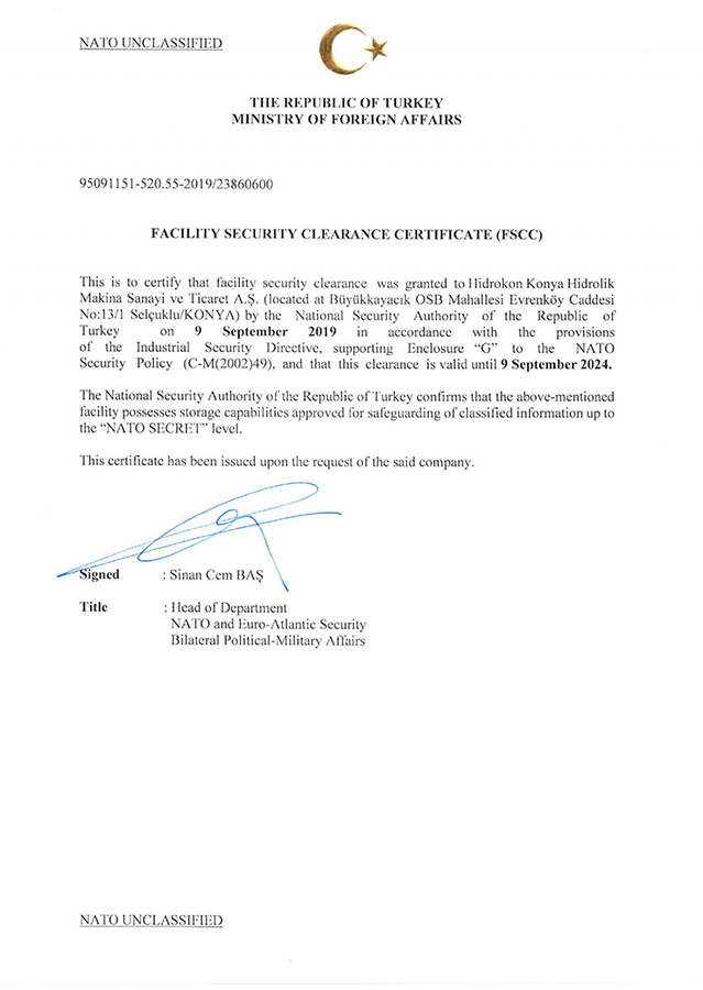 HKGSS-005--NATO-TESİS-GÜVENLİK-BELGESİ-1
