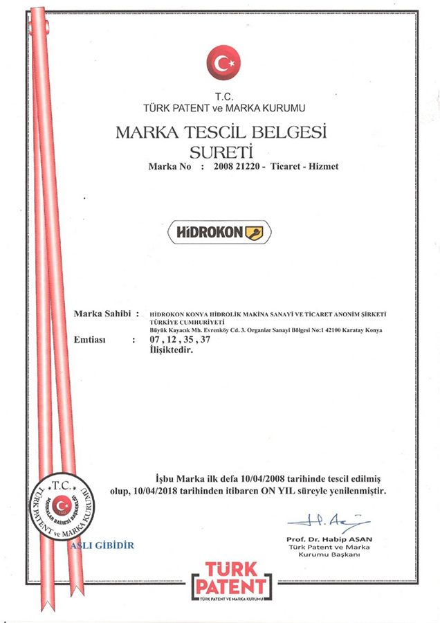 Marka Tescil Belgesi Sureti